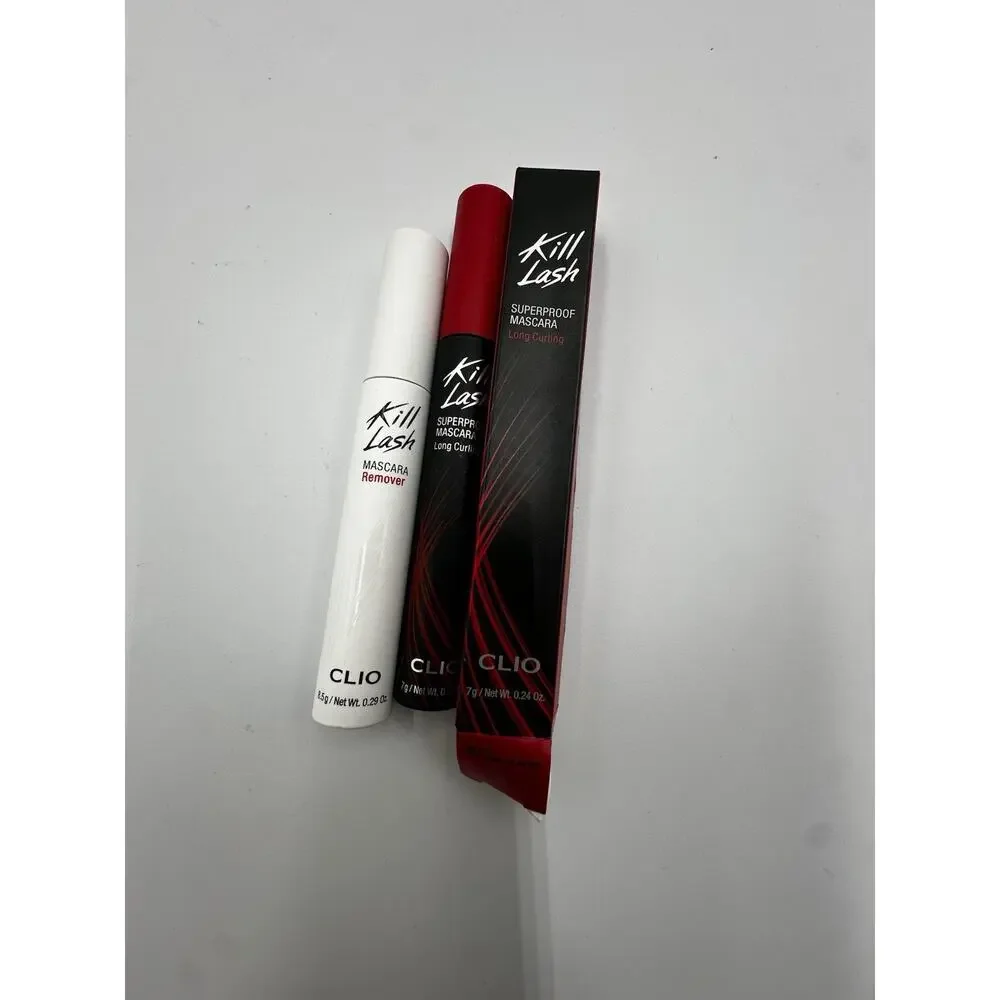 CLIO Kill Lash Superproof Mascara Duo 0.24 fl oz + Kill Lash Mascara Remover